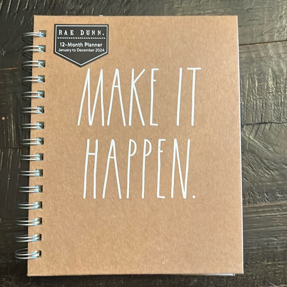 Rae Dunn Office Rae Dunn Make It Happen Planner Poshmark